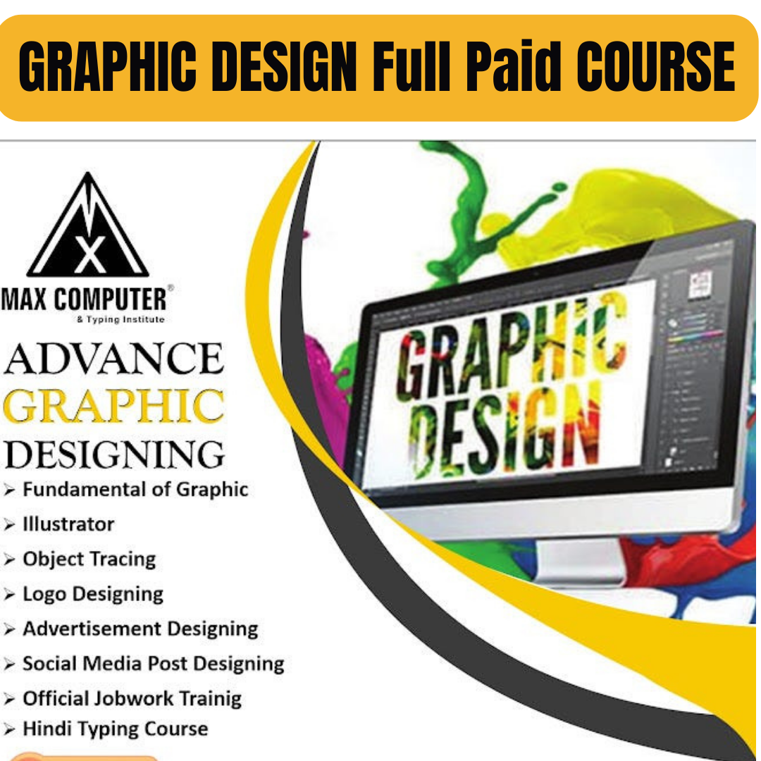 GRAPHIC DESIGN Full Paid COURSE Basic To Advanced Highly Recommended